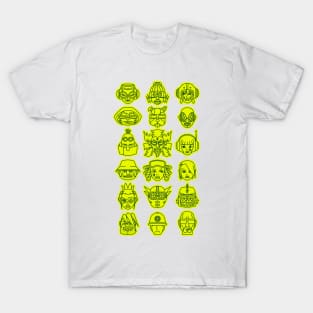 Jet Set Radio Cast (green) T-Shirt